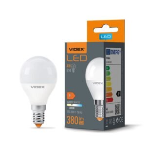 Bec LED VIDEX-E14-G45-4W-WW