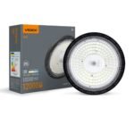 LED High Bay Light Videx HBE03 100W 5000K 12000lm 220V Negru