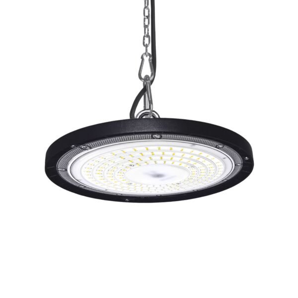 LED High Bay Light Videx HBE03 100W 5000K 12000lm 220V Negru - imagine 6
