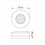 Senzor de mișcare PIR și senzor de lumină videx VL-SPC12W 1200W - imagine 4