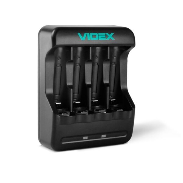 Încărcător universal pentru baterii Videx VCH-N401 - imagine 1