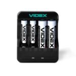 Încărcător universal pentru baterii Videx VCH-N401 - imagine 3