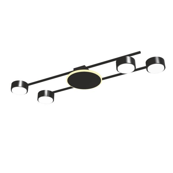 Corp de iluminat de tavan tip spot VIDEX pentru 4 lămpi GX53 - imagine 2