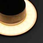 VIDEX WL03-12CB – Plafoniera LED 12W, IP65, 3CCT (3000K/4000K/6500K), 1200 lm, negru - imagine 13