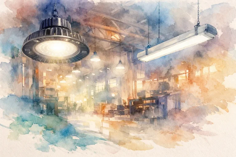 Corp iluminat industrial LED: cum alegi corect