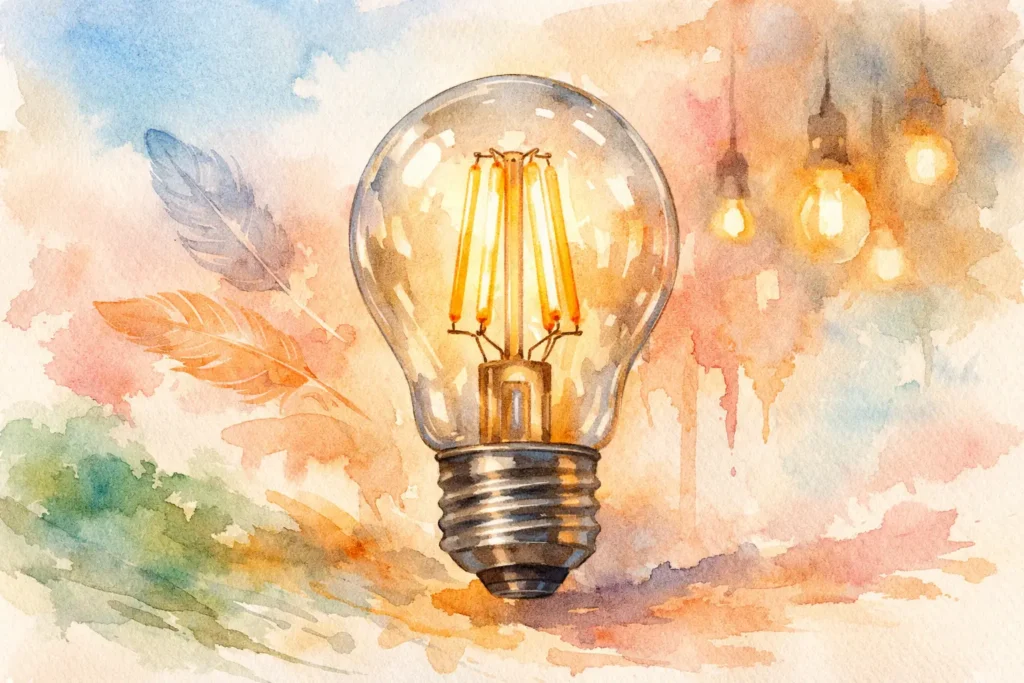 Cum alegi corect un bec LED filament E27