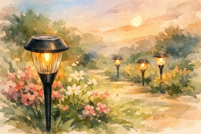 Cum alegi o lampa solara gradina cu tarus