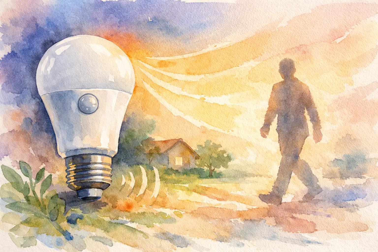 Cum alegi un bec led cu senzor miscare