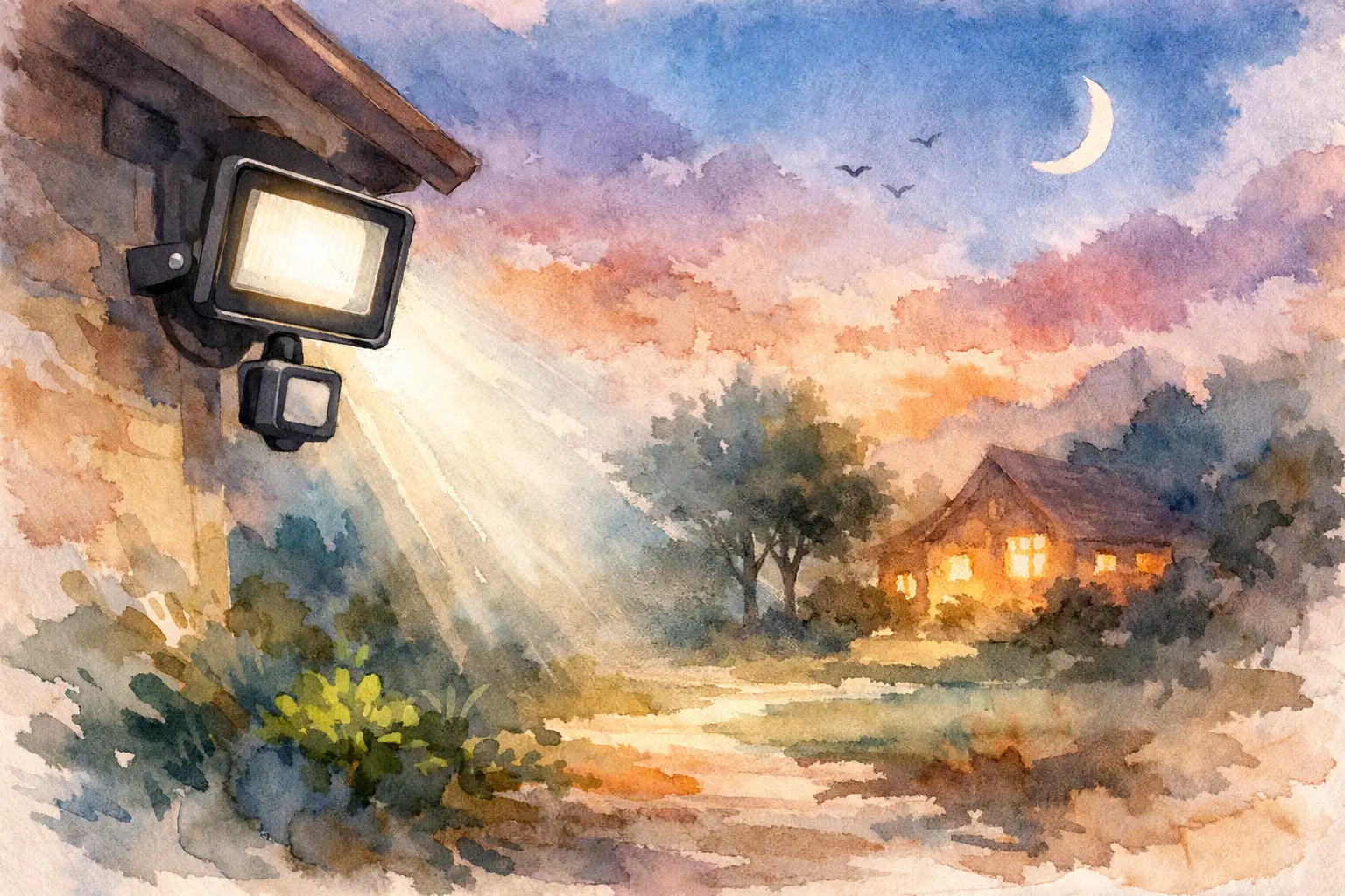 Cum alegi un proiector LED exterior cu senzor