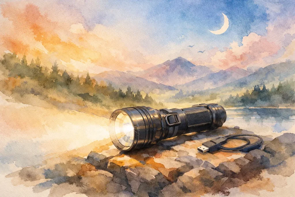 Lanternă LED reîncărcabilă puternică: cum alegi