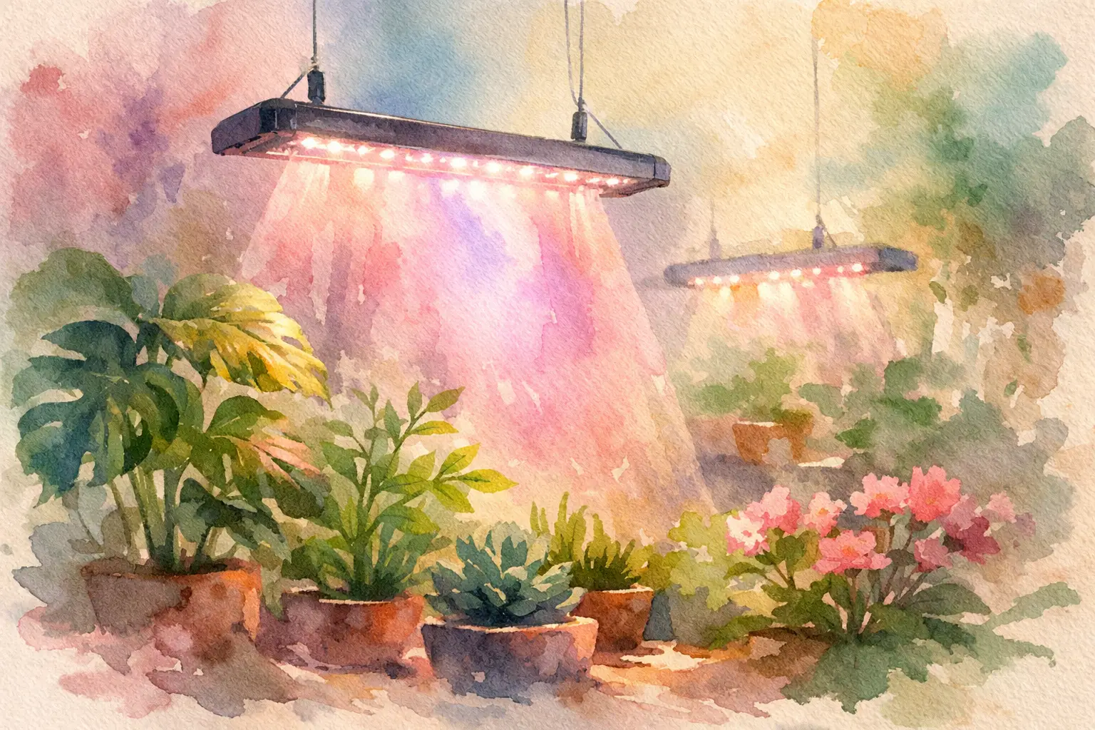 Lampa pentru plante LED - cum o alegi corect