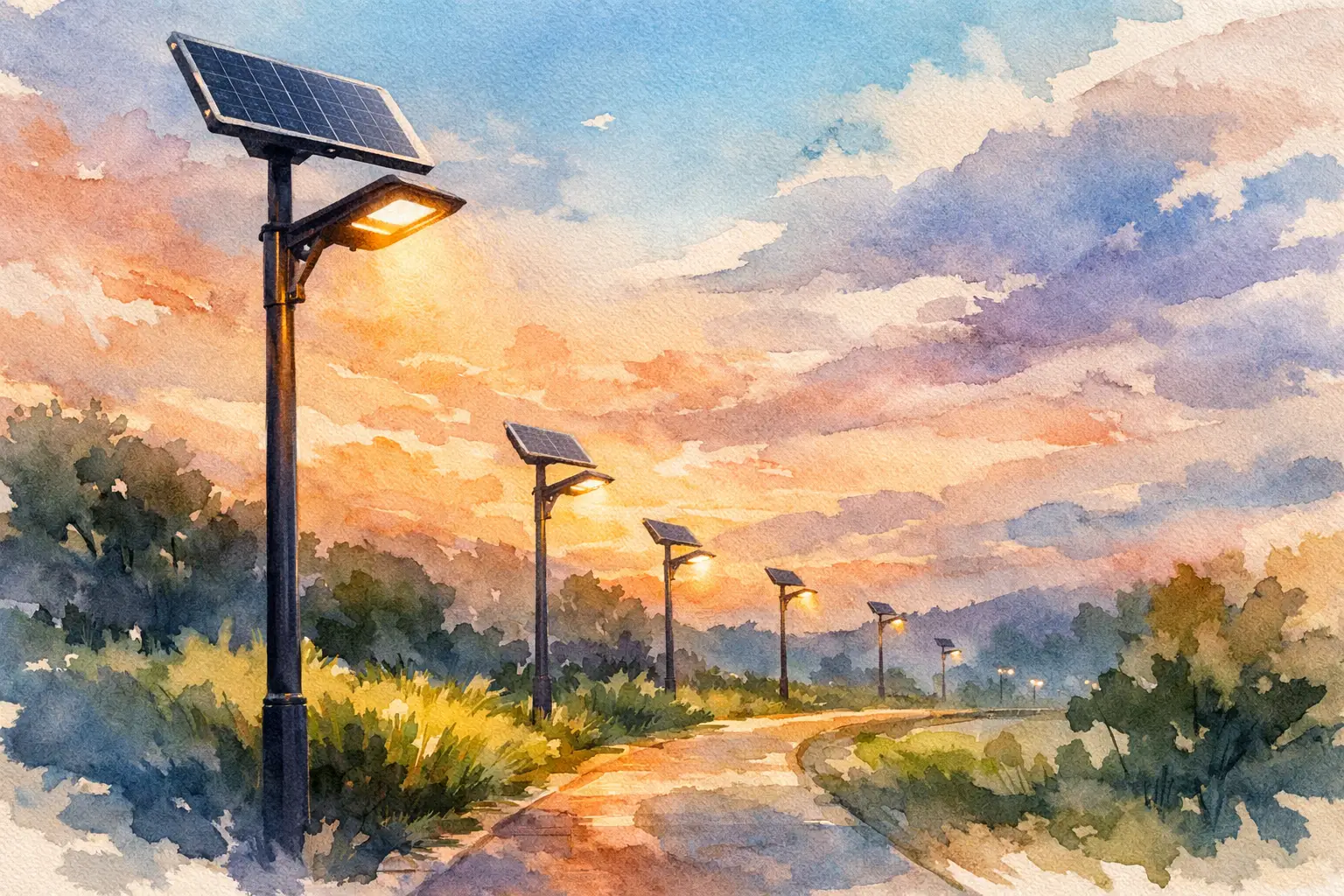 Lampa solara stradala - cum o alegi corect