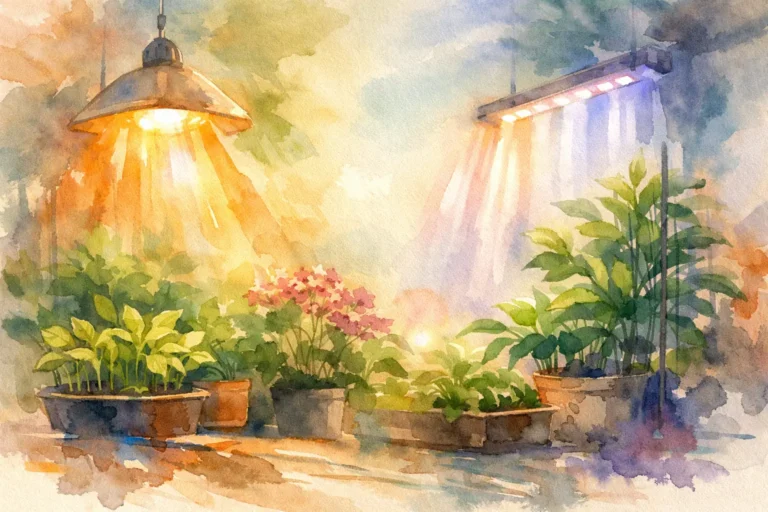 Lumina pentru cresterea plantelor: cum alegi