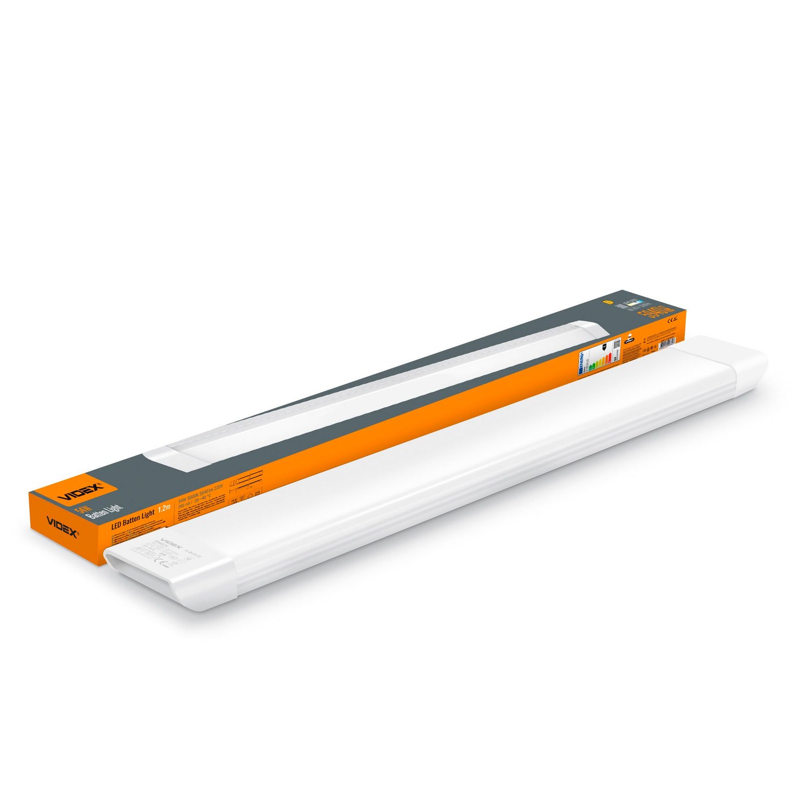 vl-bn-54125-eu-00.jpg Lumină LED liniară 54W 1.2m VIDEX VL-BN-54125 - imagine 1