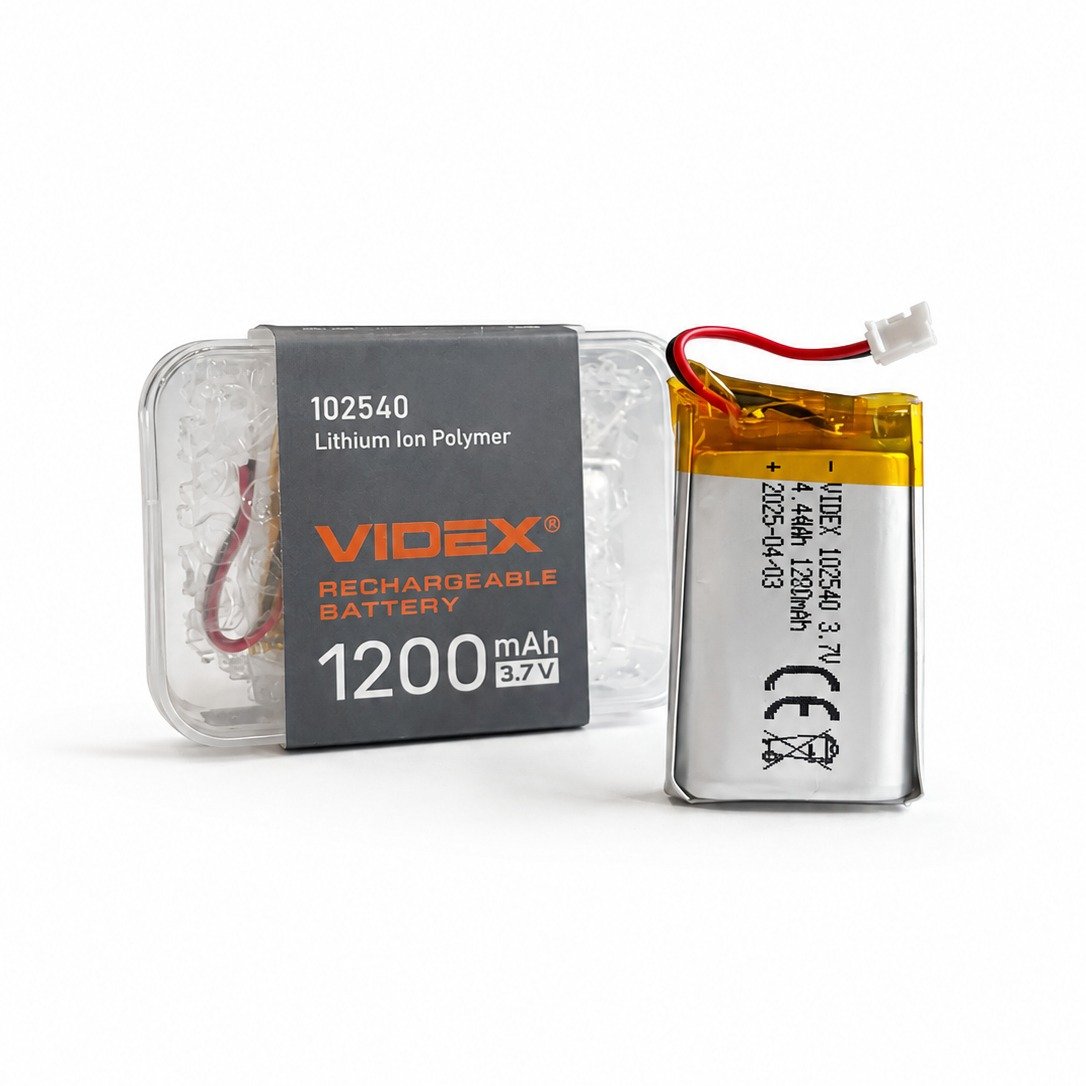 Baterie reîncărcabilă VIDEX Li-pol VLF-B102540-12 1200mAh 3.7V | Acumulator Original