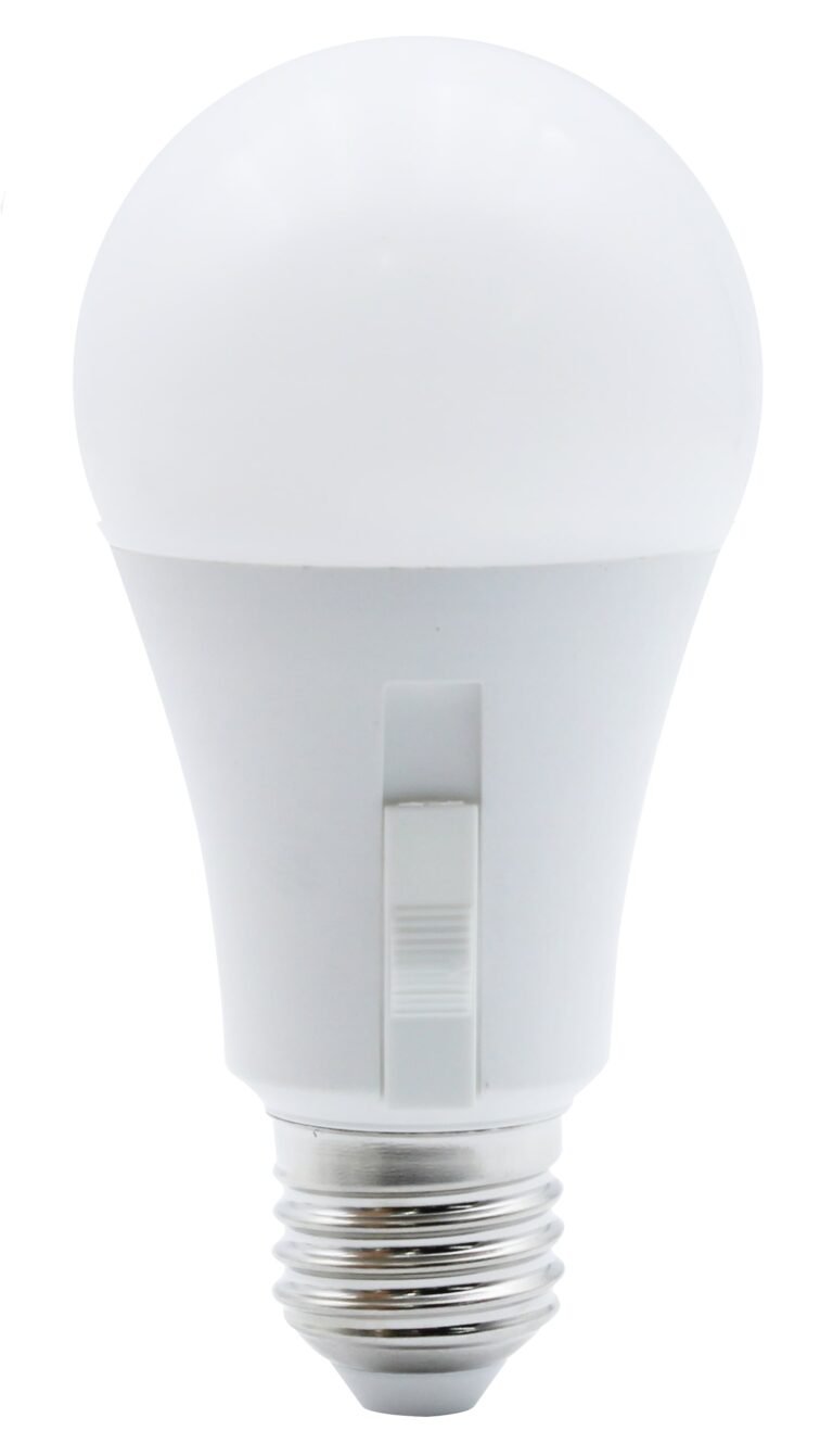 Bec LED E27 A60 10 W, 3 culori de temperatură de culoare selectabile