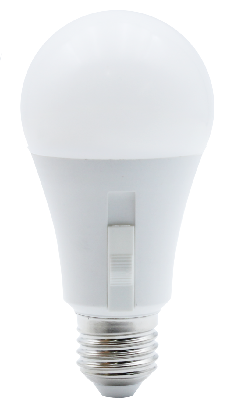 Bec LED E27 A60 10 W, 3 culori de temperatură de culoare selectabile