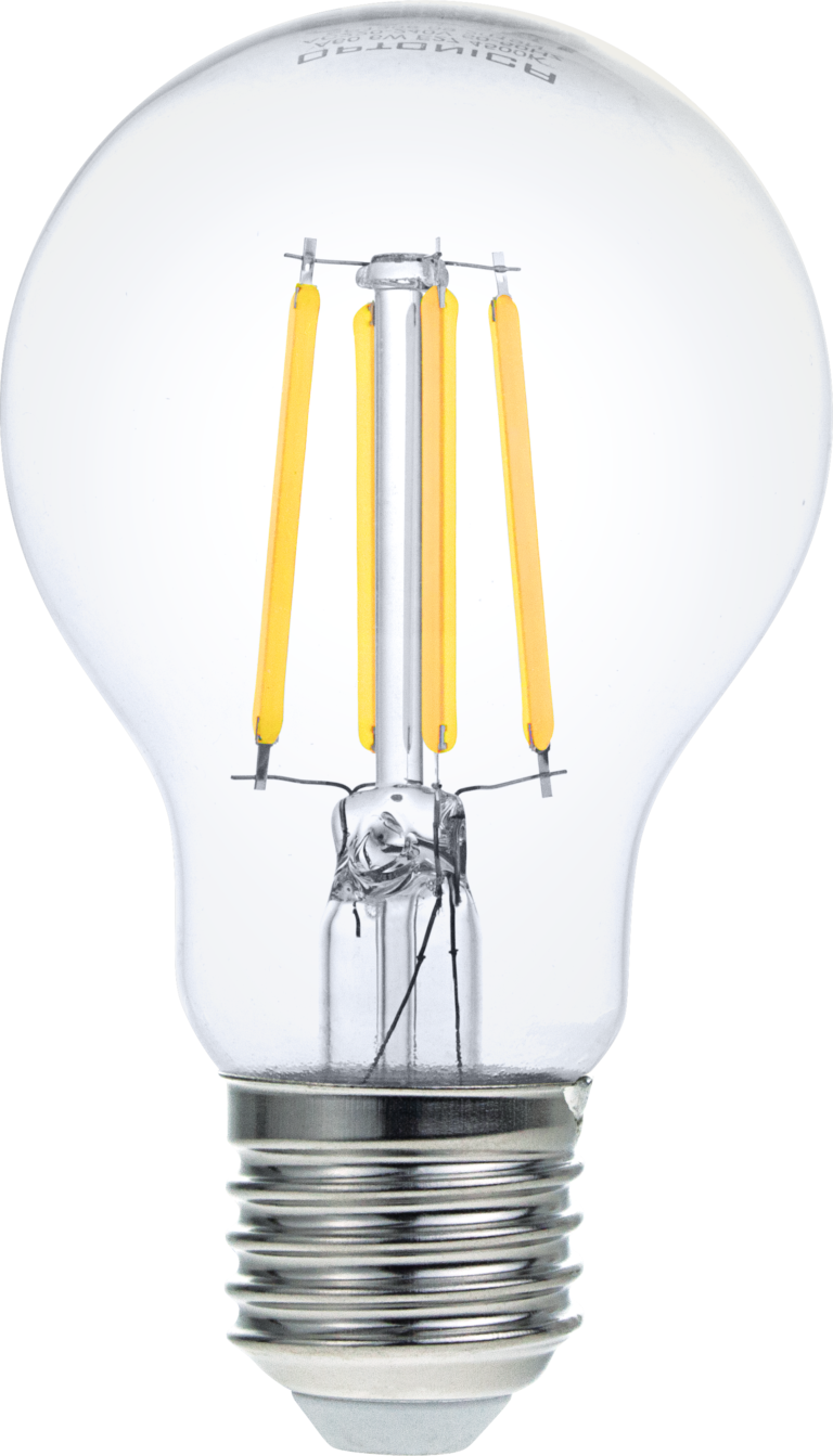 Bec cu filament LED A60 cu intensitate reglabilă