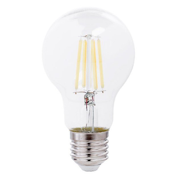 Bec LED A60 8 W cu filament