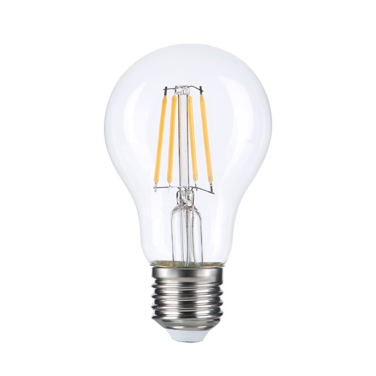Bec LED A60 8 W cu filament