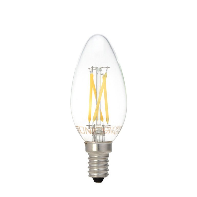 Bec LED cu filament tip lumânare C35 E14