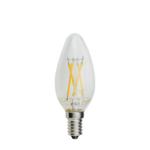 Bec LED cu filament tip lumânare C35 E14