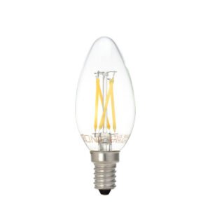 Bec LED cu filament tip lumânare C35 E14