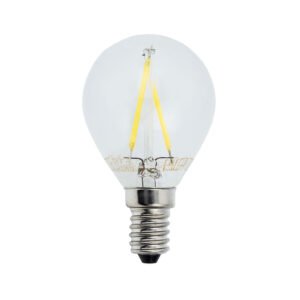 Bec cu filament LED G45 E14