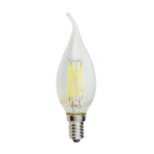 Bec LED cu filament tip lumânare C35T E14