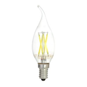 Bec LED cu filament tip lumânare C35T E14