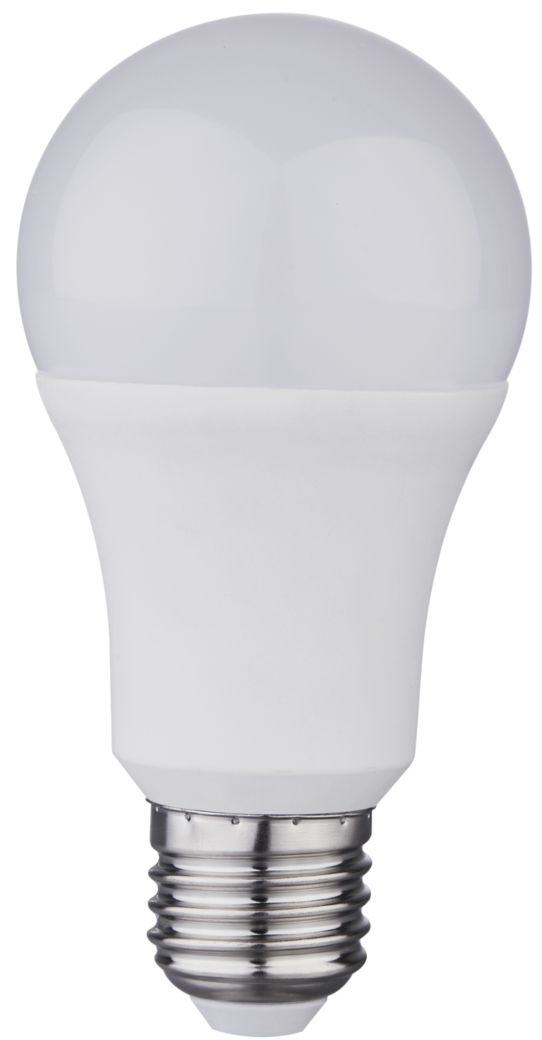 Bec LED din plastic E27 A60, garanție de 5 ani
