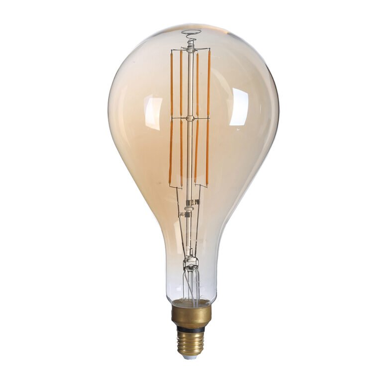 Bec LED E27 PS160 cu sticlă aurie, cu intensitate reglabilă