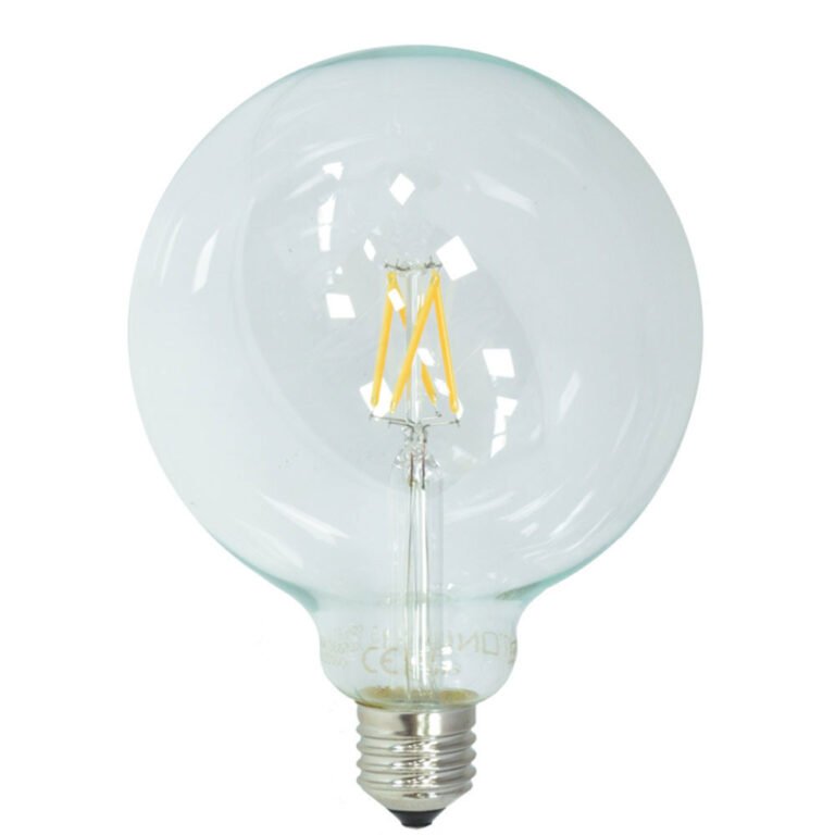 Bec cu filament LED G125 E27