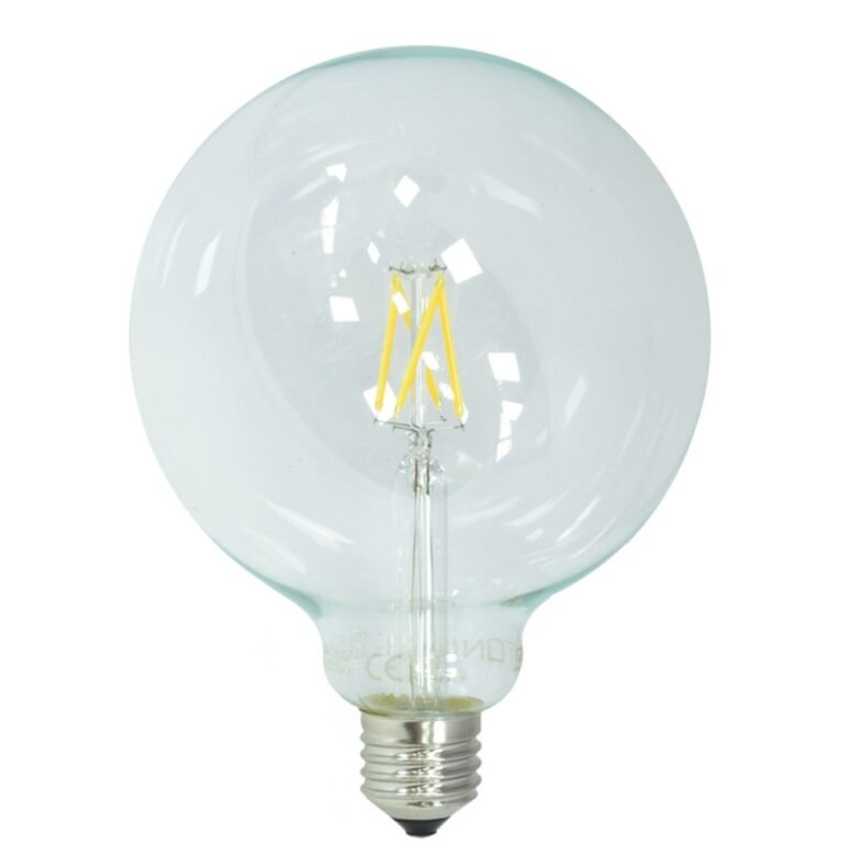 Bec cu filament LED G125 E27