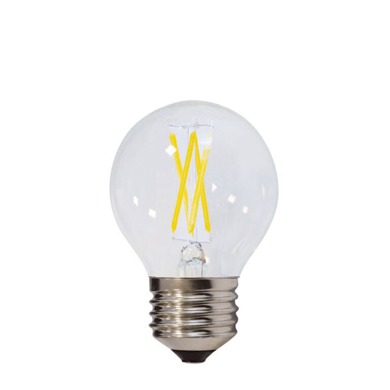 Bec cu filament LED E27 G45