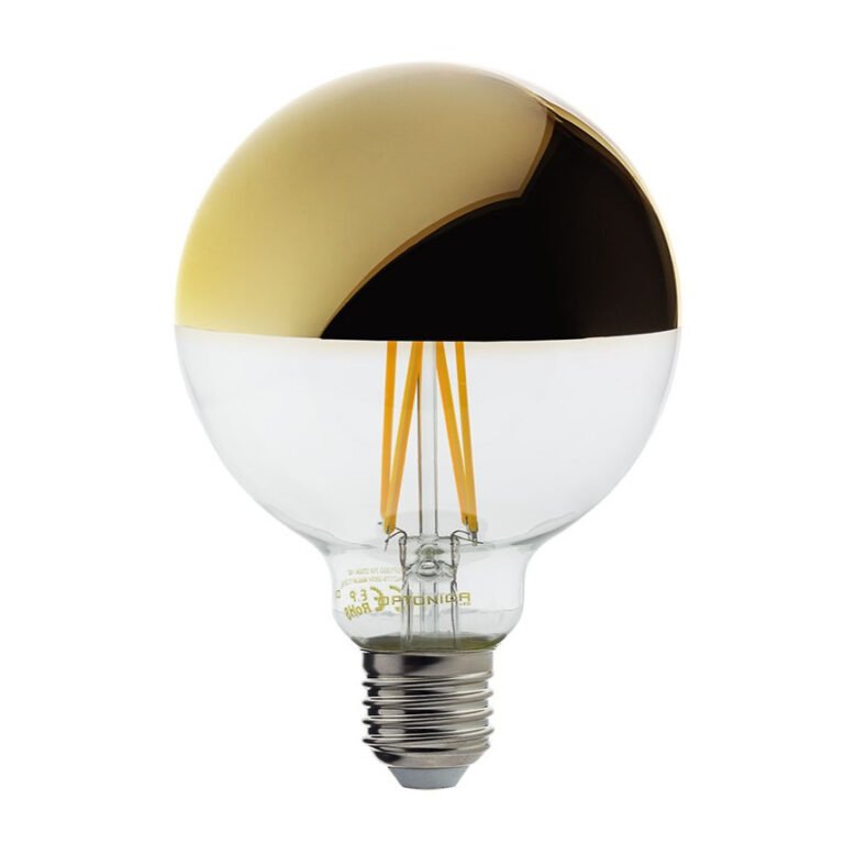 Bec LED G95 E27 din sticlă aurie Galf