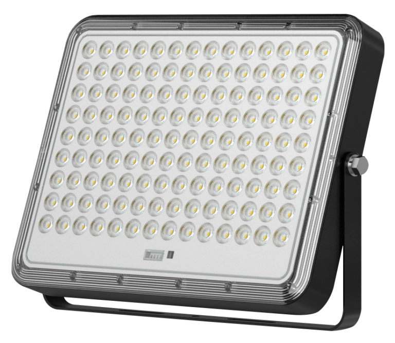 Proiector LED cu panou solar