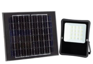 Proiector LED SMD cu panou solar 6 V/16 W