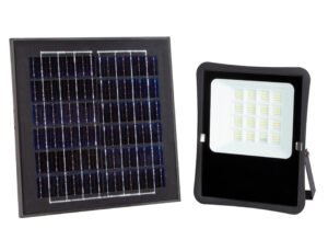 Proiector LED SMD cu panou solar 6 V/20 W