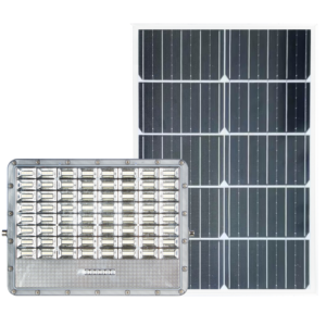 Proiector LED SMD cu panou solar 6 V/30 W