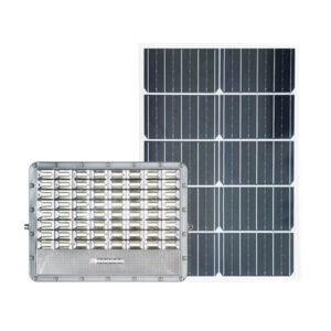 Proiector LED SMD cu panou solar 6 V/30 W