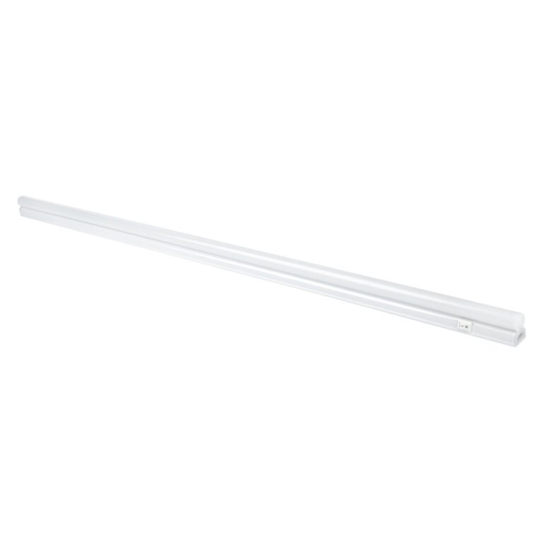 Tub LED T5 cu întrerupător, conectabil în serie – din plastic