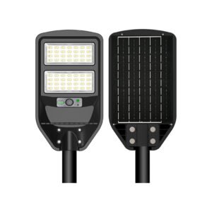 Lampă stradală solară cu LED IP65 + telecomandă