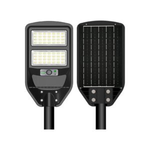 Lampă stradală solară cu LED IP65 + telecomandă