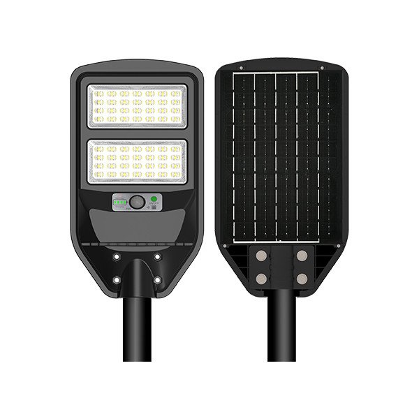 Lampă stradală solară cu LED IP65 + telecomandă