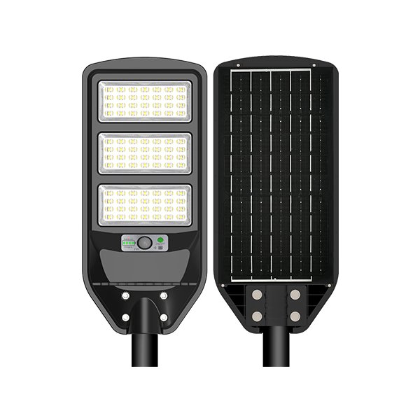 Lampă stradală solară cu LED IP65 + telecomandă