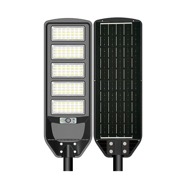Lampă stradală solară cu LED IP65 + telecomandă