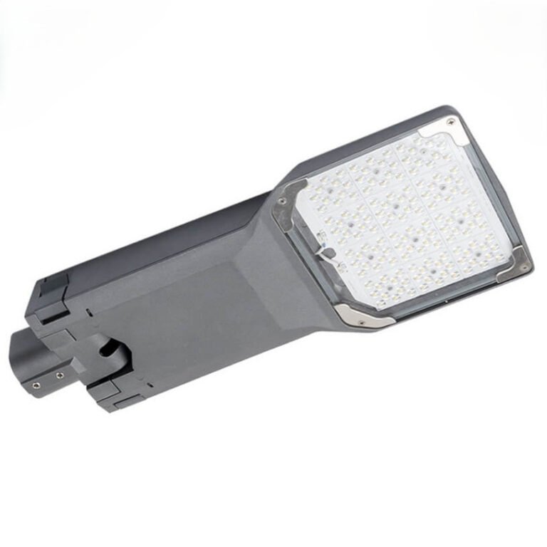 Lampă stradală cu LED, driver Moso, LED BRIDGELUX, reglabilă în intensitate 0-10 V