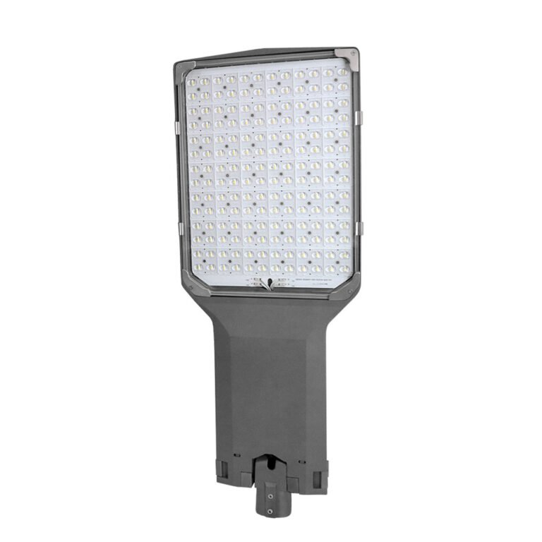 Lampă stradală cu LED, driver Moso, LED BRIDGELUX, reglabilă în intensitate 0-10 V