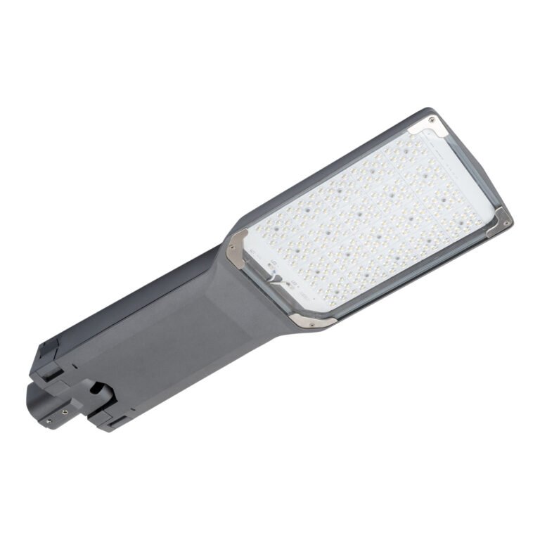 Lampă stradală cu LED, driver Moso, LED BRIDGELUX, reglabilă în intensitate 0-10 V